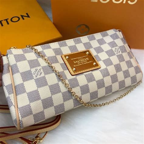 louis vuitton damier bag replica|louis vuitton eva damier.